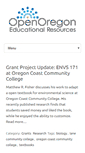 Mobile Screenshot of openoregon.org